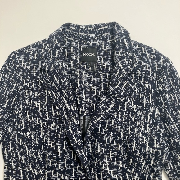 NIC + ZOE tee shirt material thick blazer - Picture 4 of 6